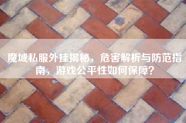 魔域私服外挂揭秘，危害解析与防范指南，游戏公平性如何保障？  第1张